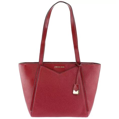 michael kors whitney samt|Whitney Small Pebbled Leather Tote Bag .